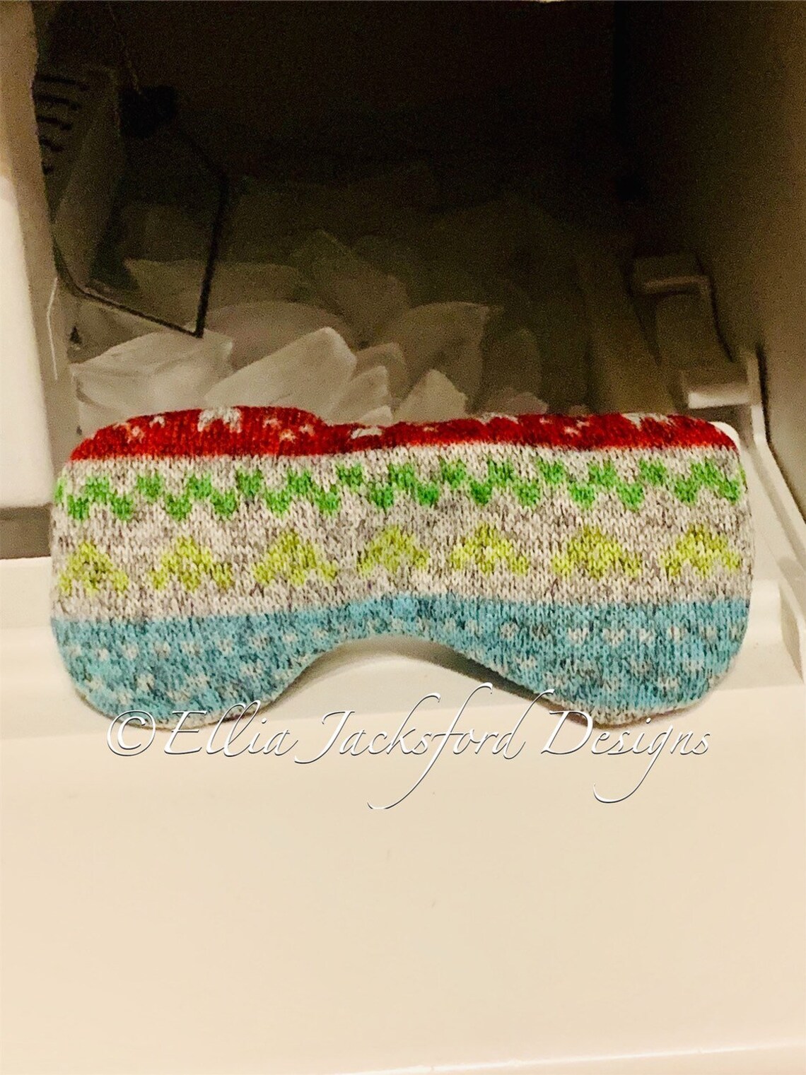 ITH Eye Pillow Sleep Mask Embroidery Design Etsy