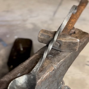 Hand forged spoon