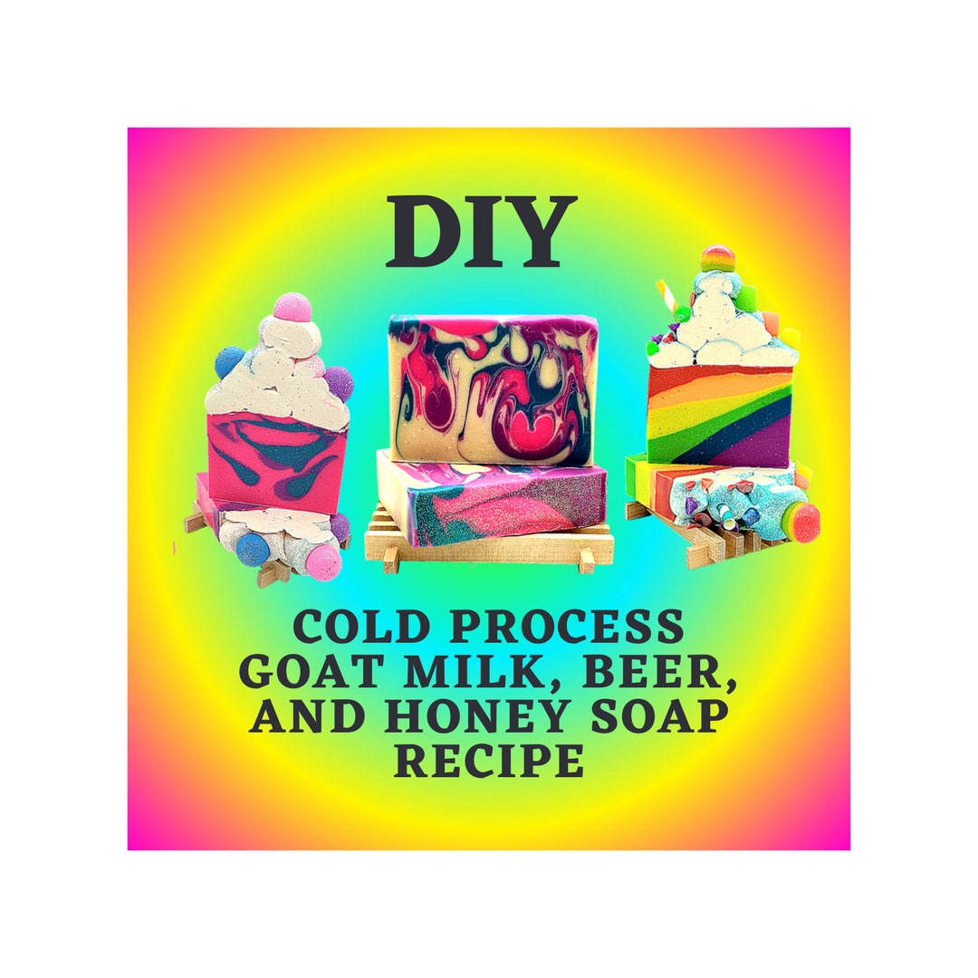 DIY Lard Soap Recipe Tutorial, Cold Process Soap Recipe, Milk Soap Recipe, Make Your Own Soap