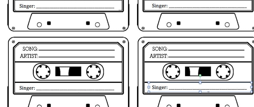 sing-dance-song-request-cards-tape-cassette-sheet-of-8-pdf-dig-a-tangible-thought