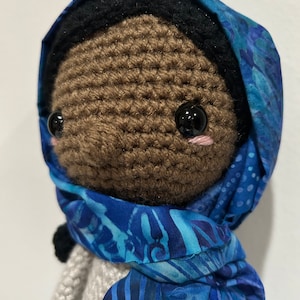 Malala Yousafzai Crochet Doll
