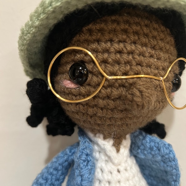 Rosa Parks Crochet Doll