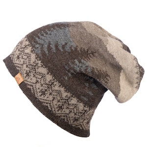 Hand Knit Baby Alpaca Beanie - Pine Lake Design