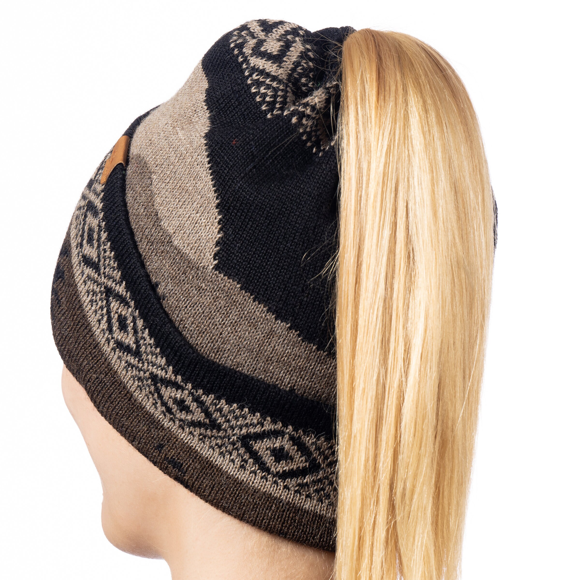 DECEMBERMAY☆ NEONEO knit neck warmer 100% Baby Alpaca Neck Warmer, Knitted Rising Moon Design