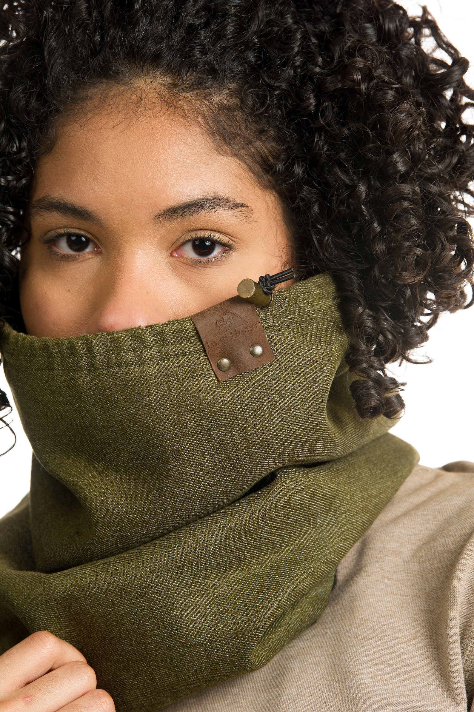 Hemp Gaiter Hood Scarf 3 in 1 Super Soft Thick Winter Etsy