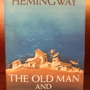 Ernest Hemingway / The Old Man and The Sea 1952 1st Book Club Edition