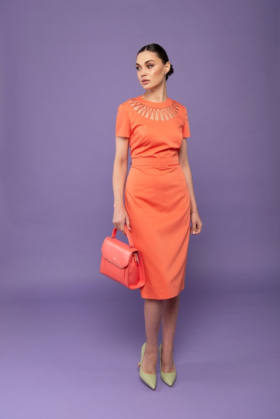 slim fit dress slacks Never Look Back Navy Floral Lace Short Sleeve Velvet Trim Midi Dress main image 0