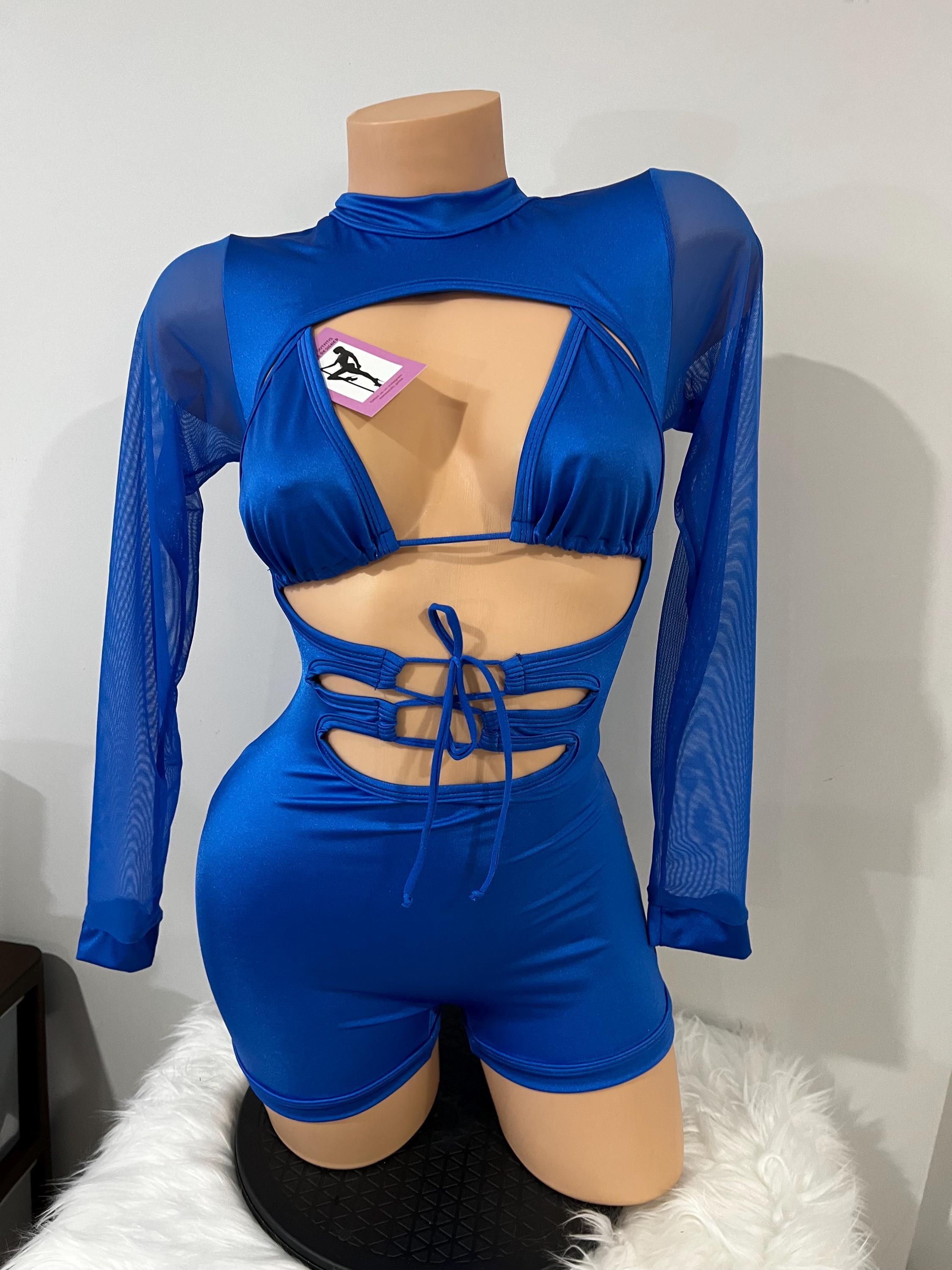 Bottle Girl Outfits Blue