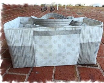 The Hand Crafter's Carry-All Basket (Tote Bag)  PAPER Pattern