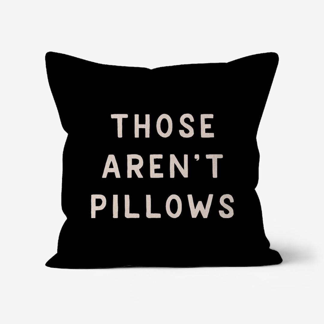 Those Aren't Pillows Inspired by the Movie planes, Trains and