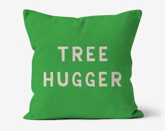 Tree Hugger - Canvas Throw Cushion