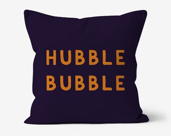 Hubble Bubble - Halloween - Canvas Throw Cushion