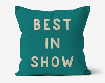 Best in Show - Canvas Throw Cushion