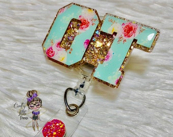 BEKECH Occupational Therapy Badge Reel - OT Therapist Appreciation Gift With Retractable Clip
