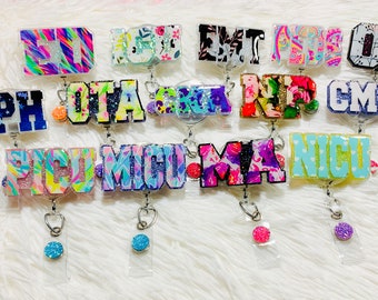 Medical Department ID Badge Reels