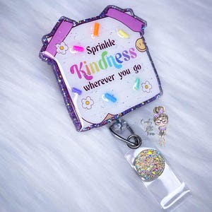 Carrete de insignias de bondad de Sprinkle - Carrete de insignias de bondad - Carrete de insignias de Sprinkles - Carrete de insignias de positividad - Carrete de insignias de motivación - Carrete de insignias de atención plena