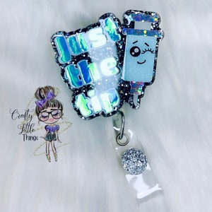 Just The Tip Badge Reel- Nurse Humor Badge Reels- Funny Badge Reels- Medical Badge Reels image 2