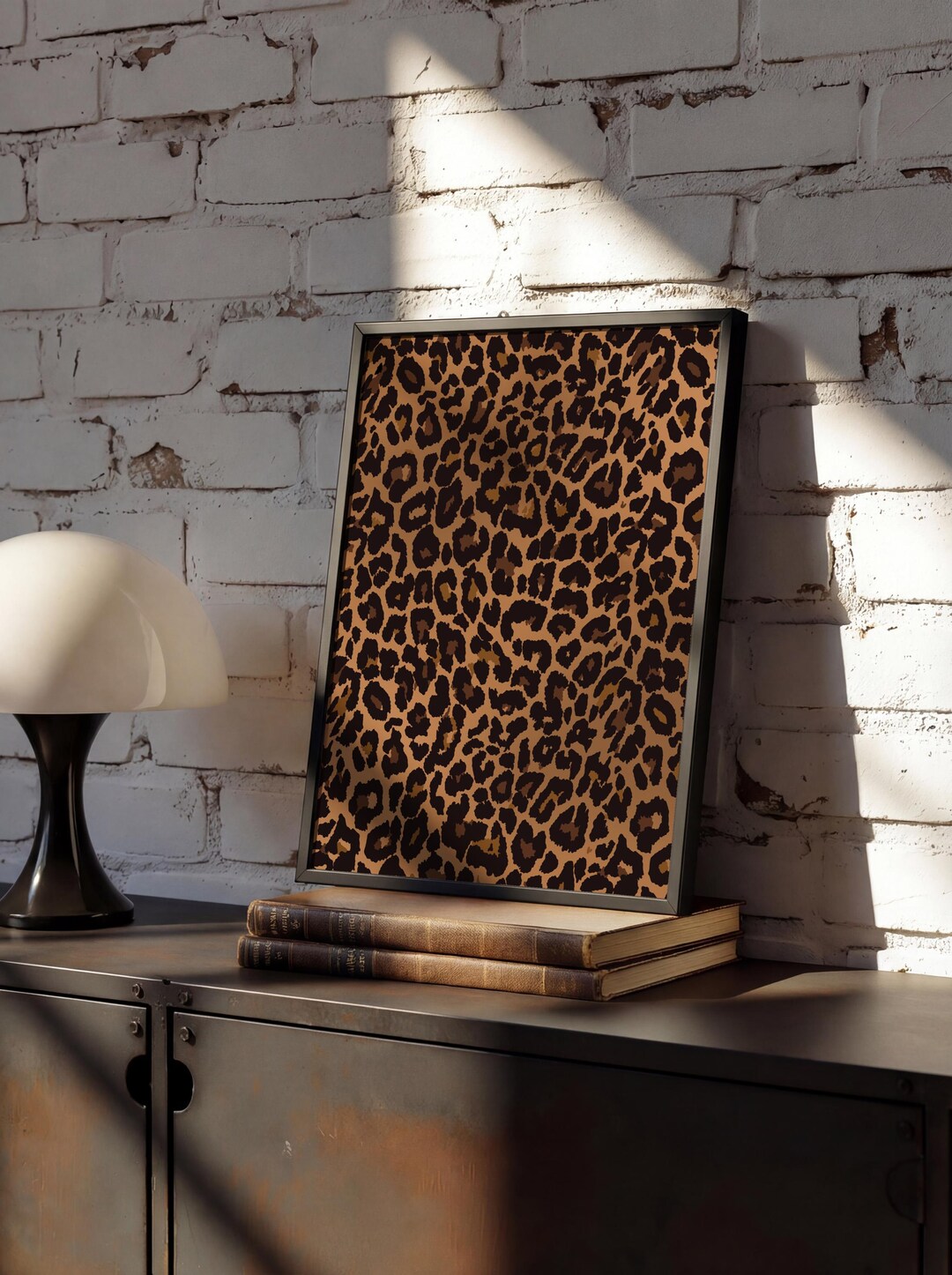Leopard Print Art Print – Alt Girly Rock Chick Wall Art | Bold Home ...