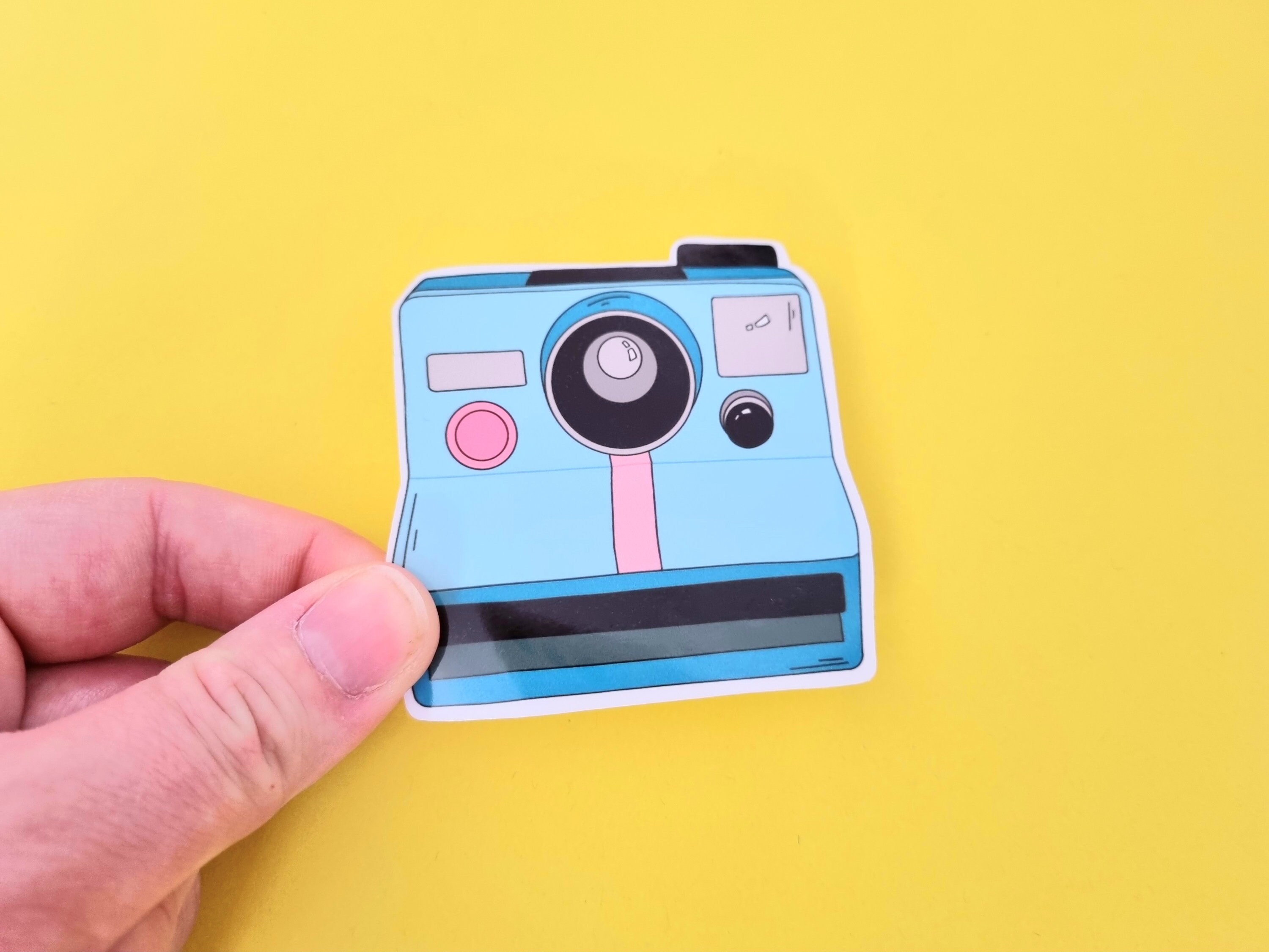 Polaroid Camera Die Cut Sticker to Decorate Laptop Journal - Etsy Canada