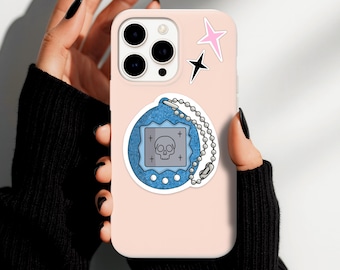 90s Tamagotchi Sticker: Nostalgic Notebook, Tablet, Journal Decoration