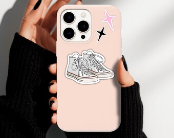 00s High Tops Vinyl Sticker: Laptop, Water Bottle Decal
