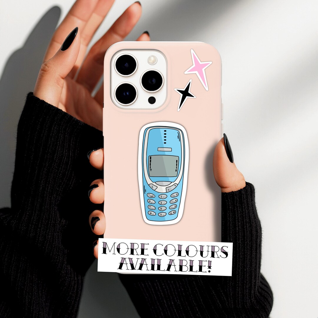 Mobile Phone Sticker | 00's Decal for Journal, Laptop or Mirror - Etsy