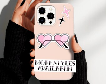Fun Set of Sunglasses Vinyl Stickers for Laptop, Mirror or Notebook
