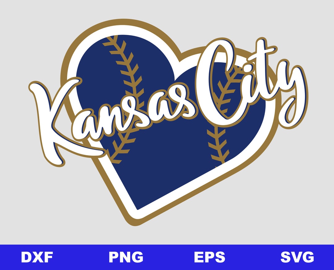 KANSAS Baseball SVG Etsy