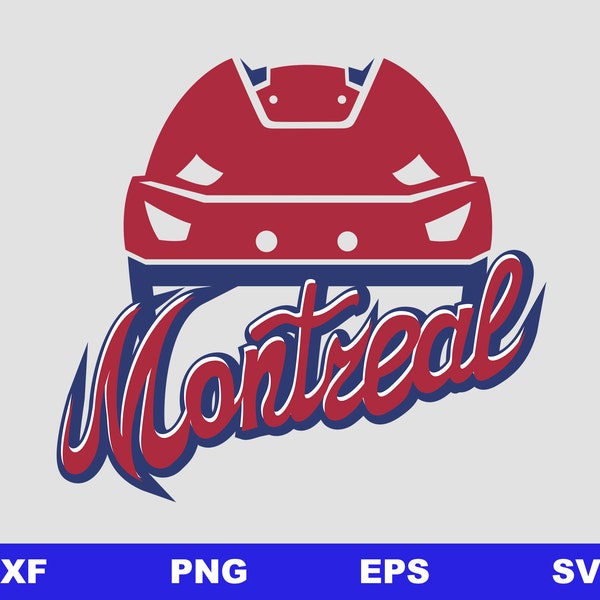 MONTREAL Hockey SVG