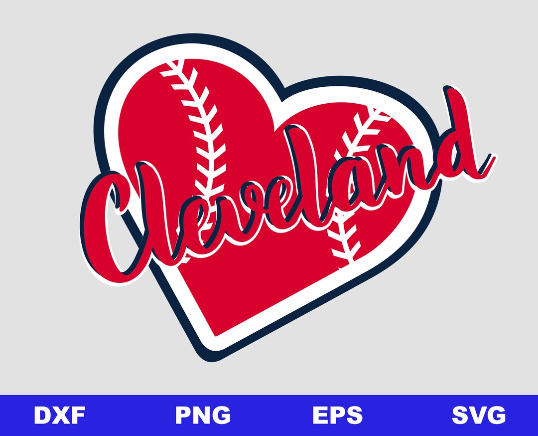 CLEVELAND Baseball SVG - Etsy