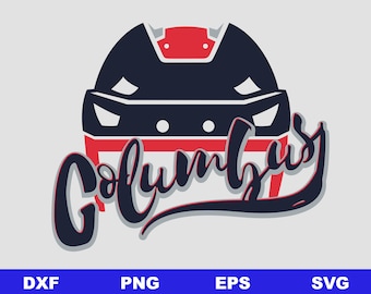 COLUMBUS Hockey SVG