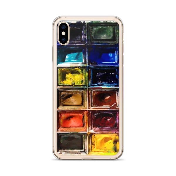 Watercolor Palette Phone Case iPhone Case iPhone X Case iPhone 8 Case iPhone 7 Case iPhone 6 Case iPhone XS Case iPhone 6s Case iPhone XR