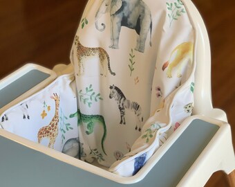 Wipeable Cushion Cover for IKEA High Chair, Antilop Highchair
