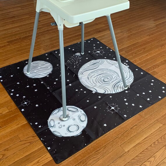 Non slip high chair mat sale