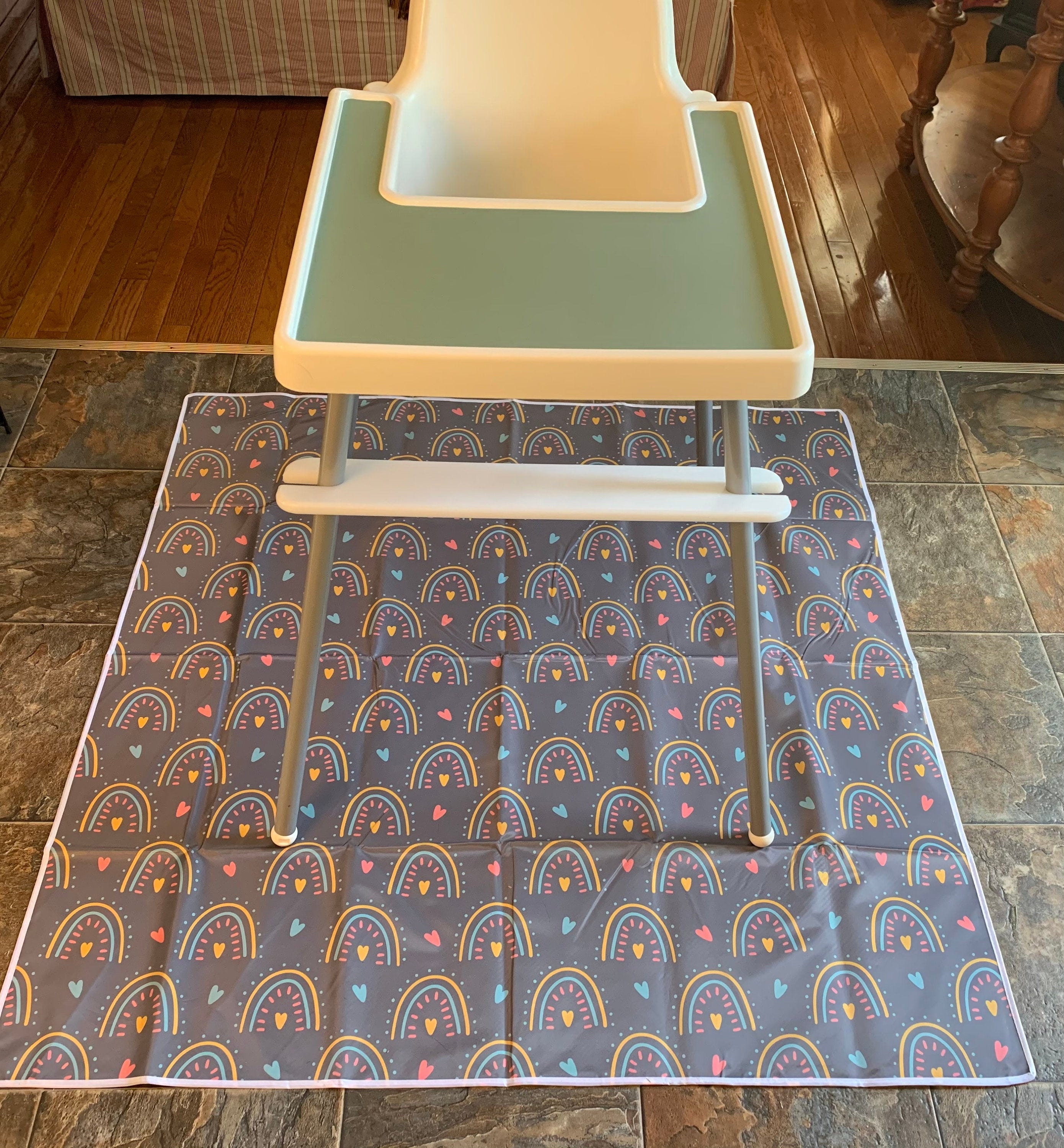 SAGE GREEN / IKEA High Chair Placemat / Ikea Highchair Etsy