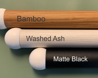 Leg Wraps for IKEA High Chair, Bamboo, Washed Ash, Matte Black, Leg Wraps for Antilop Highchair, Architectural Film