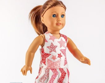 18 Inch Doll Clothes: Beachy Crop Top & Pants Set