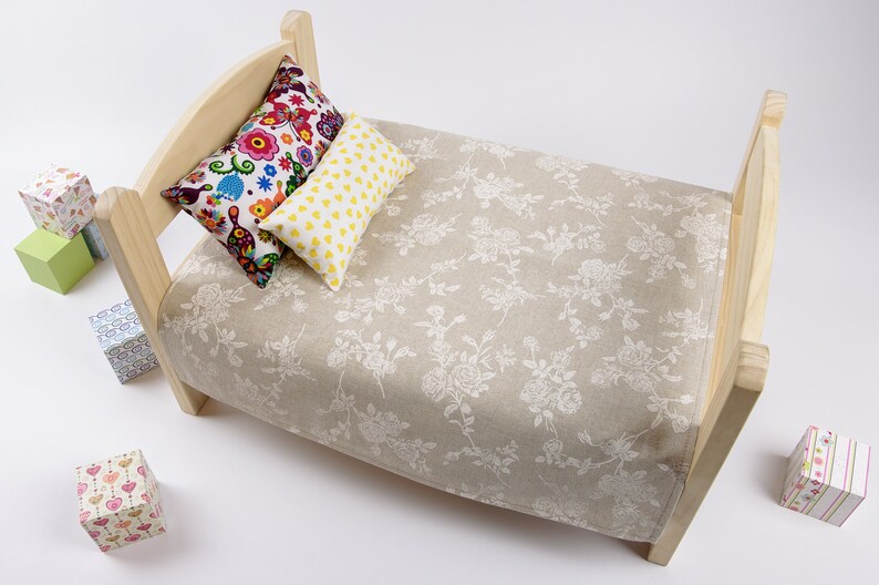 18 Inch Doll Bedding Set 4 Pieces 2 Blankets and 2 Pillows Etsy Canada