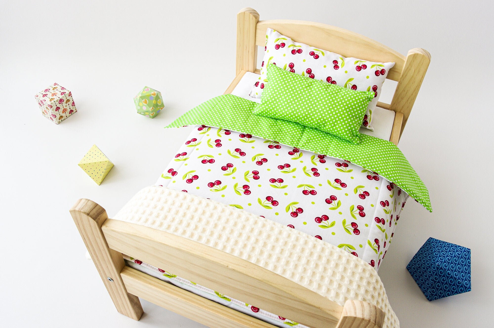 18 Inch Doll Bedding Fits Ikea Duktig Doll Bed American Girl Etsy