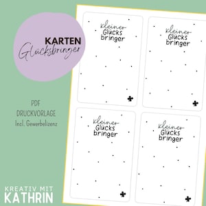 Kleine gelukskaartjes om af te drukken printsjabloon pdf oudejaarsavond