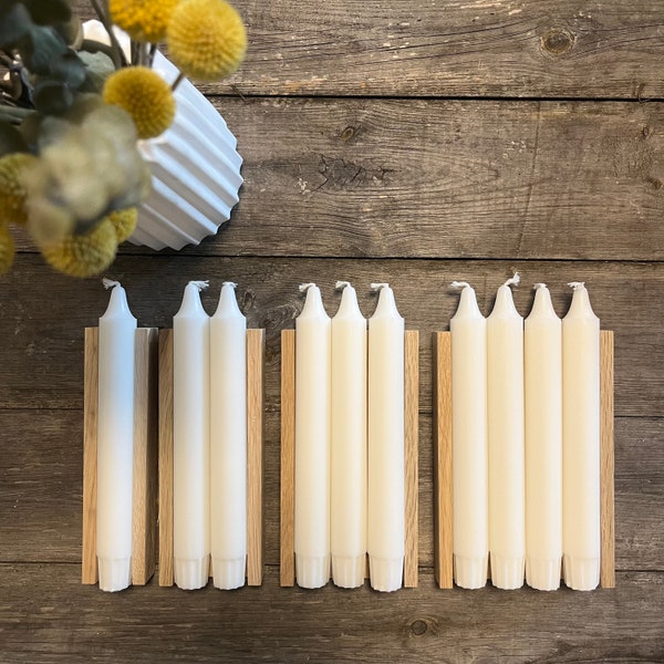 Holzbox für Kerzen und Geschenke | Kerzenbox | Rohling | Stabkerzen | DIY