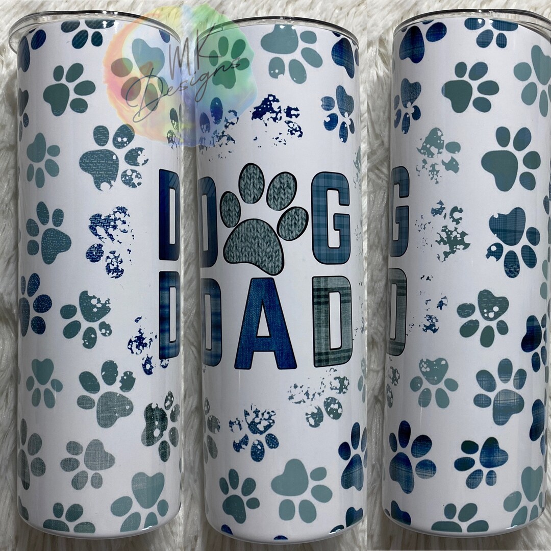 This Is Our Awesome Dog Dad - Personalized Custom Tumbler