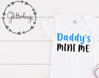 daddy's mini me onesie