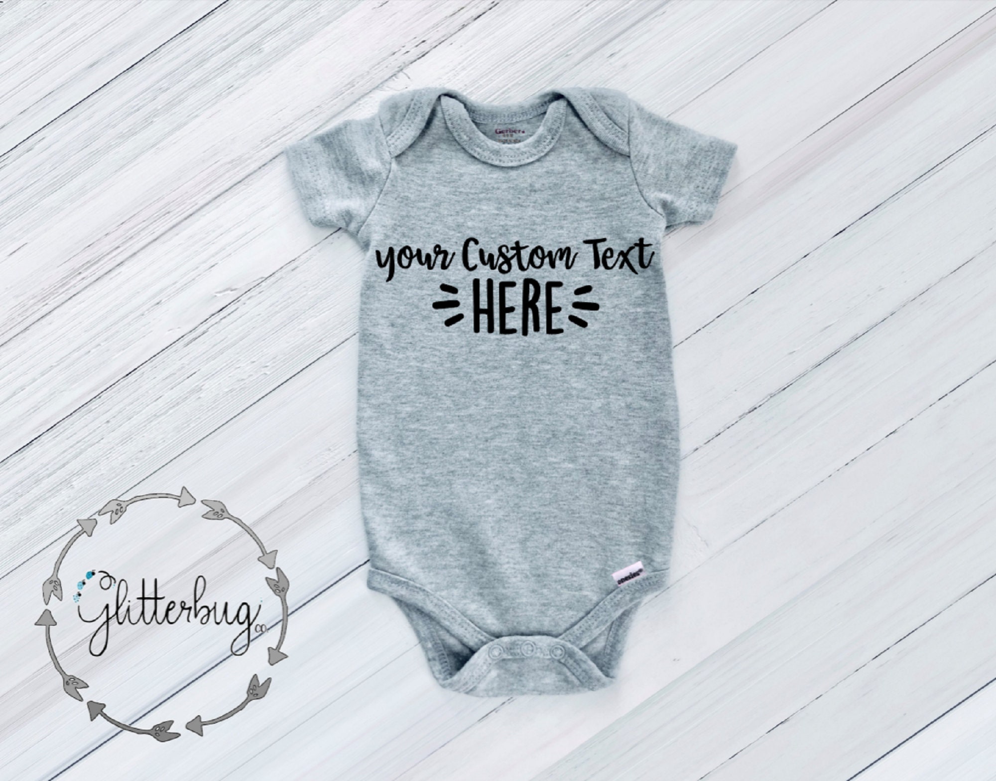 Custom Designed Baby Onesie® Gender Reveal Onesie® or Baby Etsy