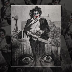 Texas Chainsaw Massacre Leatherface Art Print