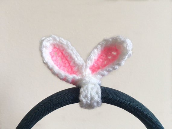 Crochet Bunny Ear Headphone Sprout: Handmade Multifunctional