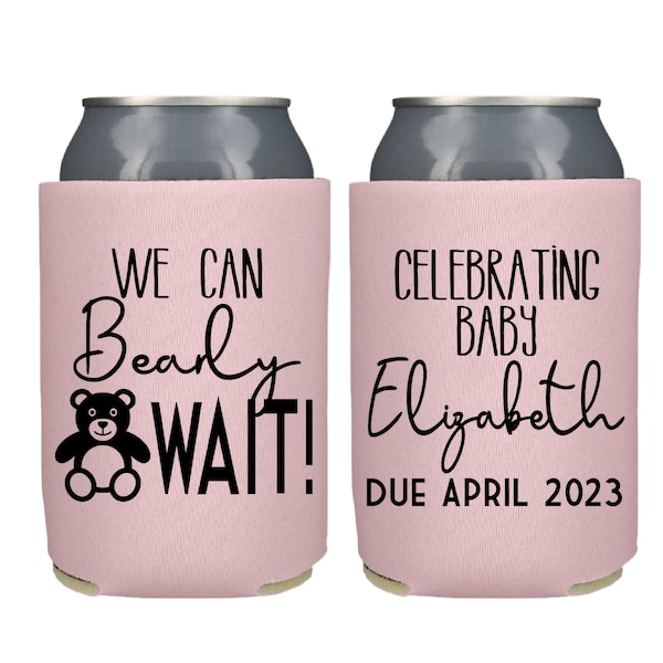 Baby Shower Koozies Etsy