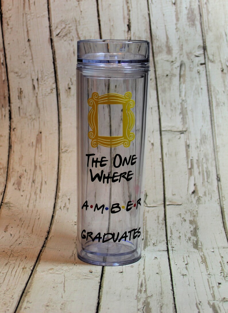 Download Personalized Friends Themed Skinny Tumbler Friends | Etsy