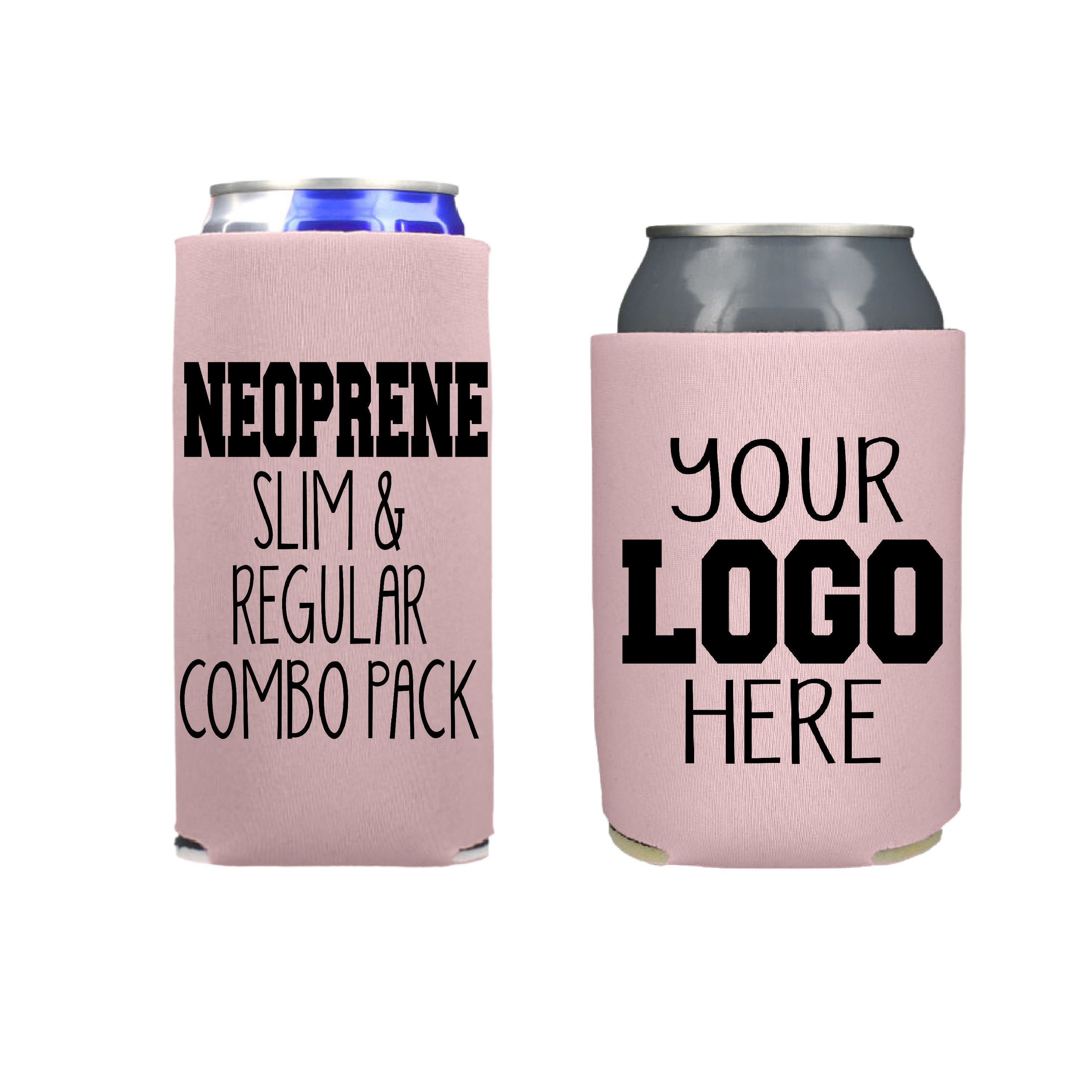 KOOZIE 25 Pack Neoprene Blank Beer Can Coolers - Bulk Insulated Drink  Holders for Cans, Bottles, DIY Personalized Gifts for Events, Bachelorette