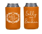 Personalized Wedding Can Cooler, Customized Monogram Wedding Reception Favors, Wedding Shower, Rehearsal Dinner, Anniversary Party Il_170x135